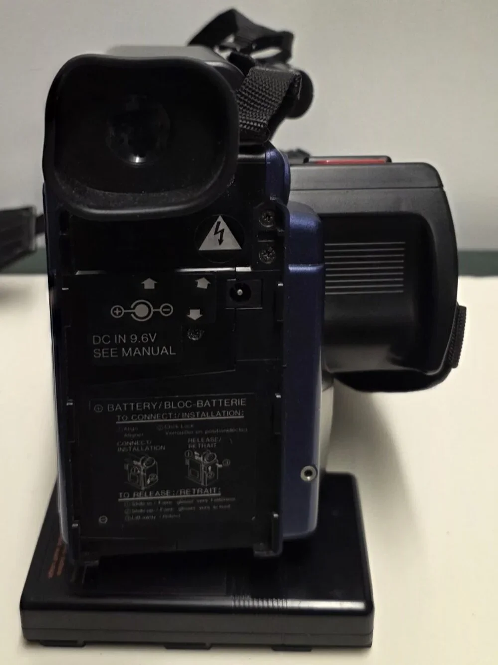 Panasonic OmniMovie VHS-C Camcorder (model PV-100D)